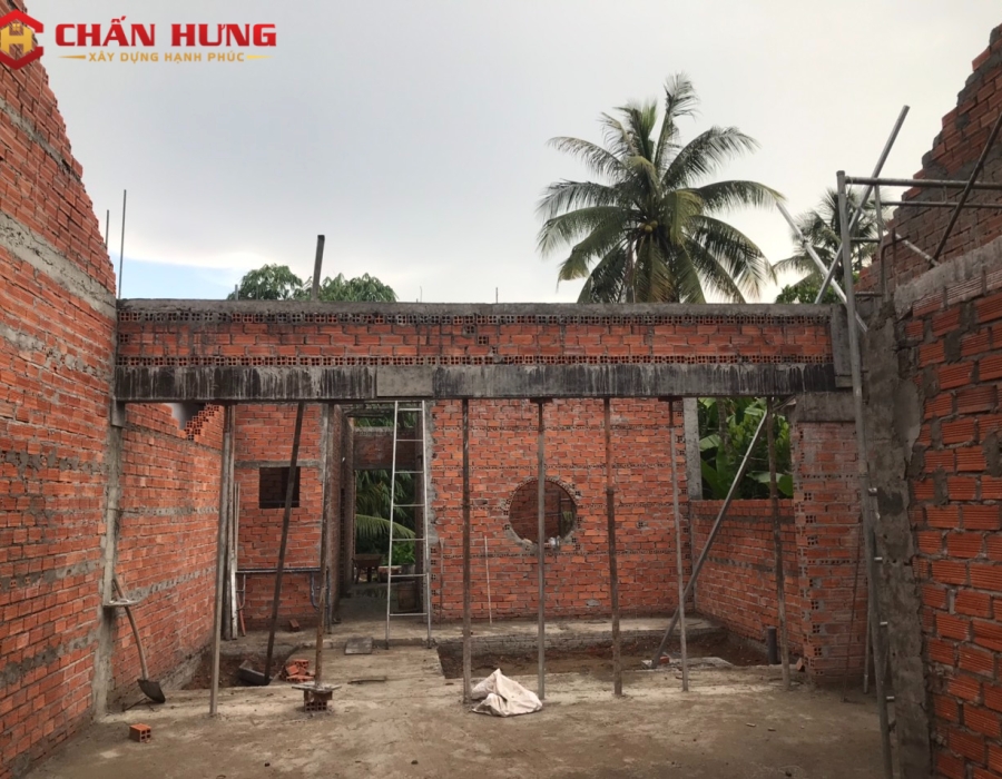 Dự Án Xây Nhà Cấp 4 Trọn Gói Tiền Giang - Anh Quang