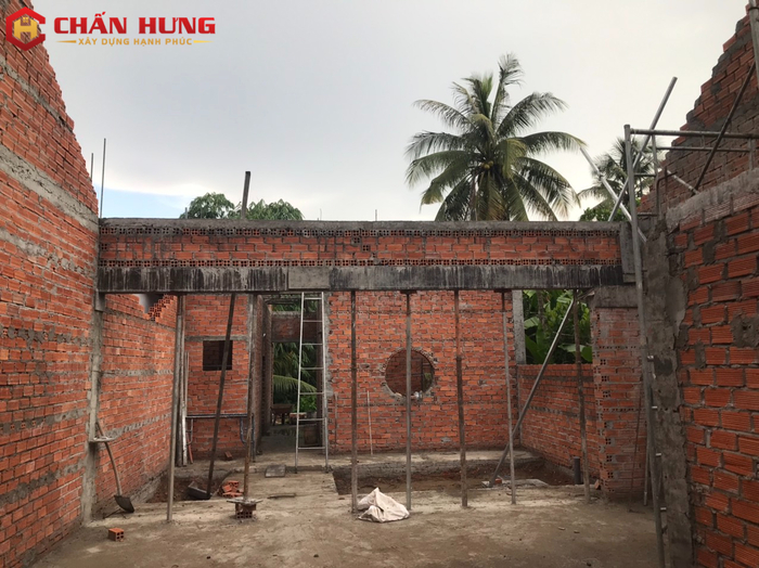 xây nhà cấp 4 trọn gói Anh Quang Cái Bè Tiền Giang 