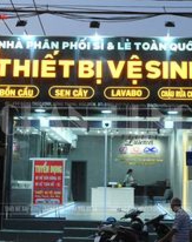 Sửa Chữa Cải Tạo Showroom trưng bày Thiết Bị Vệ Sinh Tại Hóc Môn