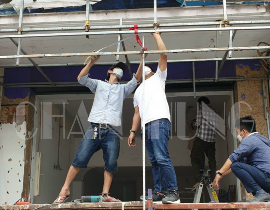 Cải tạo hệ thống showroom tóc